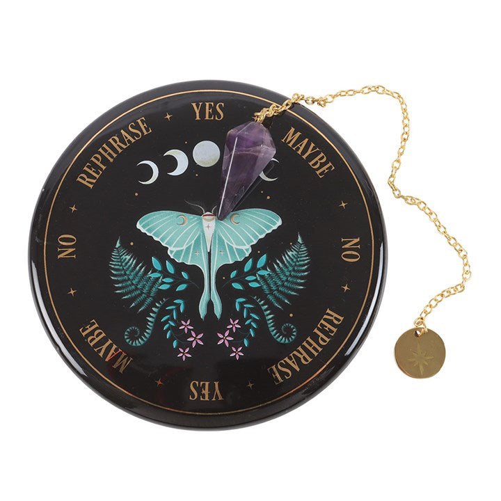 Luna Moth Pedulum Divination Kit