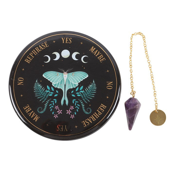 Luna Moth Pedulum Divination Kit