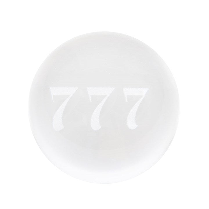 777 Angel Number Crystal Ball