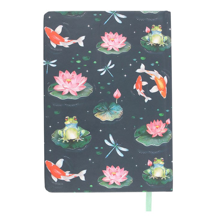 Pond Print A5 Notebook