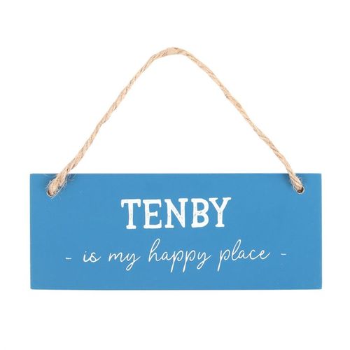 Tenby is My Happy Place Hanging Sign