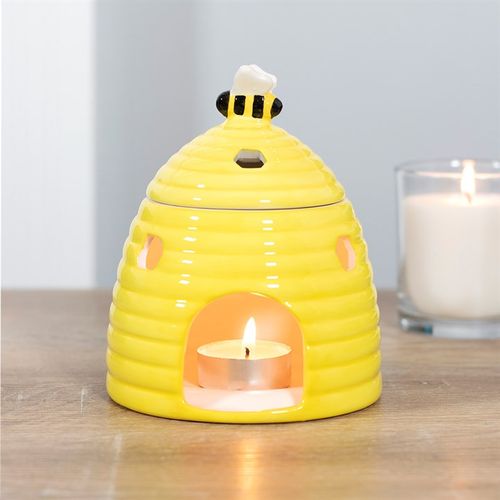 Yellow Beehive Oil Burner