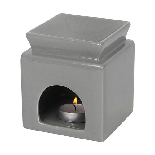 Grey Family Cut Out Oil Burner and Wax Warmer