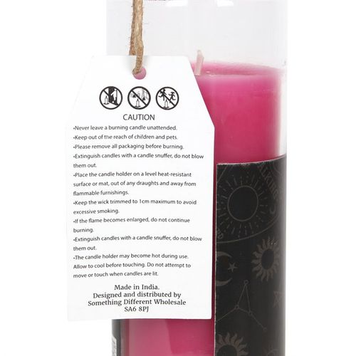 Floral 'Friendship' Spell Tube Candle