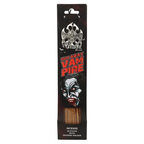 Run Away Vampire Incense Sticks with Holder