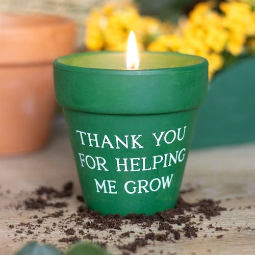 Thank You for Helping Me Grow Citronella Candle