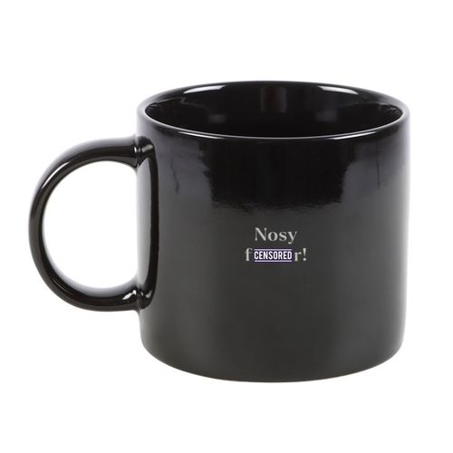 Nosy F*cker Sweary Mug