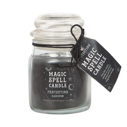 Opium 'Protection' Spell Candle Jar