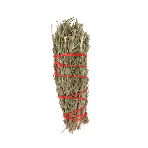 6in Ritual Wand Smudge Stick with Rosemary and Yerba Santa Sage